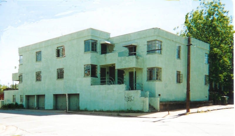 Wigwam Apartments before,
